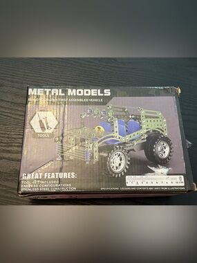 Lucky Doug Stainless Steel Vehicle Model Kit w/ Tools, Age 8+, MPN 9905